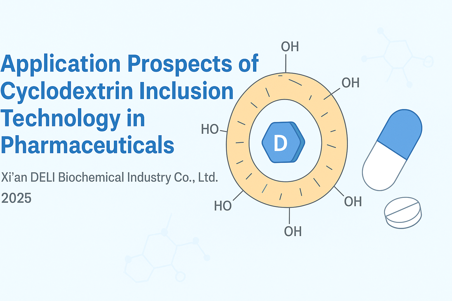 Anwendungsaussichten der Cyclodextrin-Einschlusstechnologie in Pharmazeutika