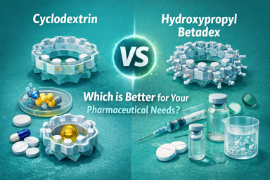Cyclodextrin vs. Hydroxypropyl Betadex: Welches ist besser für Ihre pharmazeutischen Bedürfnisse?