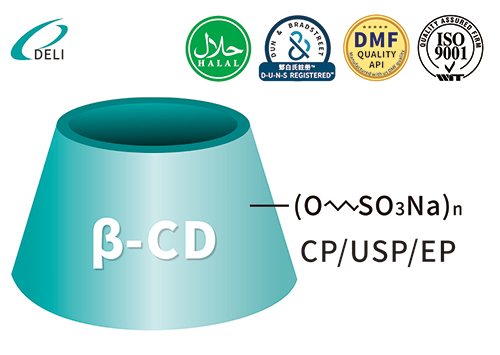 SBECD Sulfobutylcyclodextrin-Natrium 182410-00-0